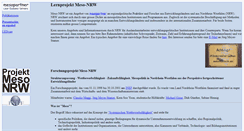 Desktop Screenshot of meso-nrw.de